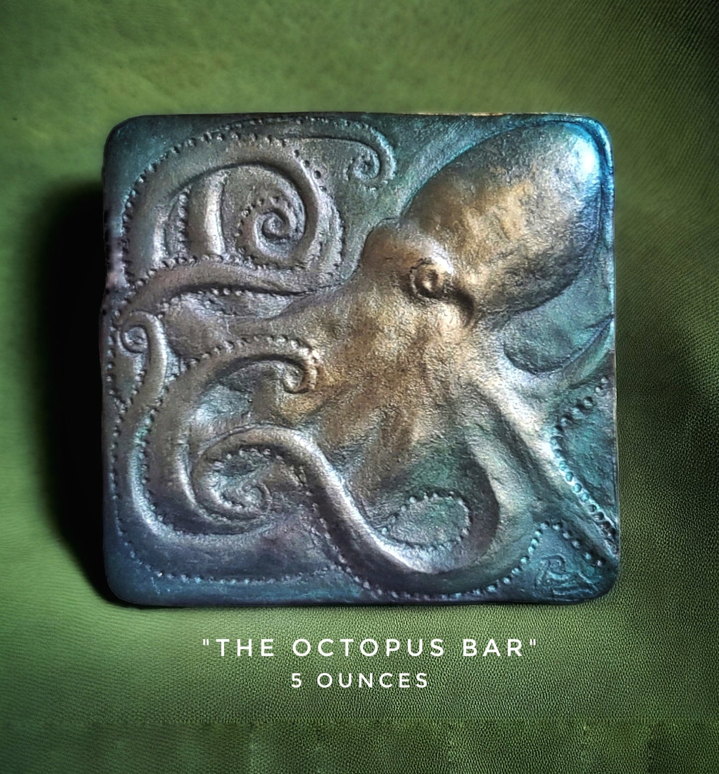 Handcrafted Octopus chocolate bar made in Bozeman, Montana