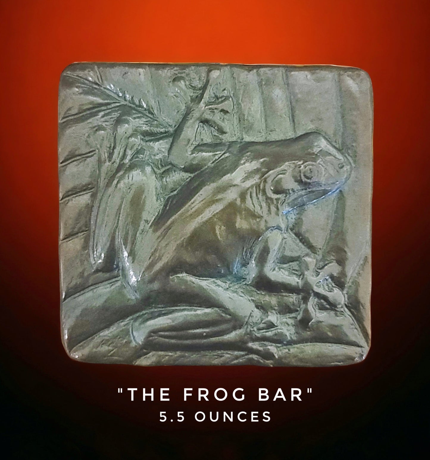 Handcrafted Frog chocolate bar made in Bozeman, Montana